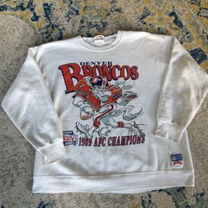 Vintage Denver Broncos Jack Davis Crewneck